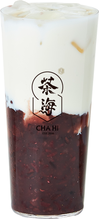 茶海 紅豆紫米拿鐵
